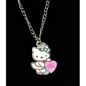  Licensed Hello Kitty Superstar Necklace Heart Charm with 