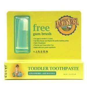  Jason Natural Toddler Toothpaste plus Gum Brush Health 
