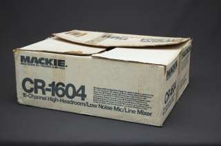 Mackie CR 1604 16 Channel Mixer  
