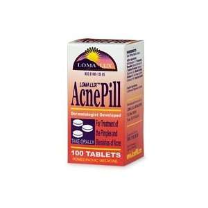    AcnePill   Loma Lux Homeopathic Medicine Tablets,100 ea Beauty