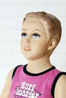 Child mannequin brand new Sitting manikin boy   Don +1Pedestal  