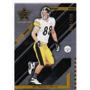 Matt Kranchick Pittsburgh Steelers 2004 Leaf Rookies and Stars 