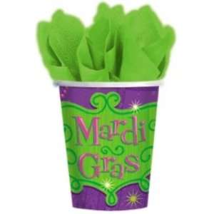  New   Mardi Gras Paper Cups Case Pack 6 by DDI