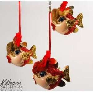  Katherines Collection Valentino Kissing fish Christmas 
