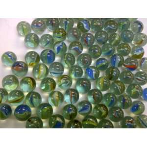  TBC MARBLES Cat Eyes Glass Marbles   Sling Shot Ammo 100 