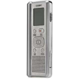 Coby CXR190 2G 1GB Digital Voice Recorder   LCD   Portable   Silver 