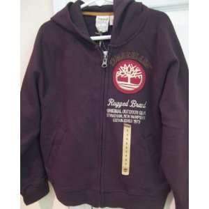  Timberland Boys Zip Up Logo Hoodie Size 5T Everything 