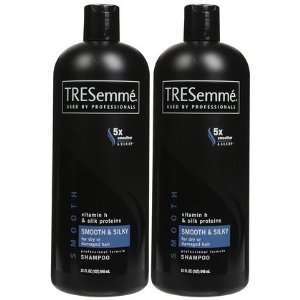  Tresemme Smooth & Silky Shampoo, 32 oz, 2 ct (Quantity of 