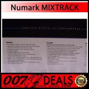 NUMARK MIXTRACK DJ MIDI CONTROL W/TRAK?TOR LE SOFTWARE  