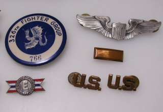 VINTAGE US AIR FORCE ACADEMY NAVY WWII PIN DOLL MILITARY LOT  