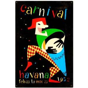  Carnival Havana Home and Garden Vintage Metal Sign