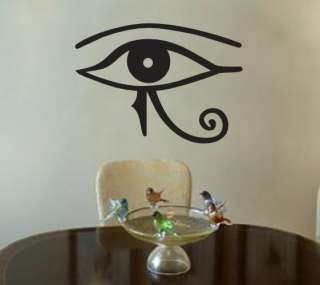 Egyptian Eye Horus Symbol Egypt Art Wall Vinyl Decal  