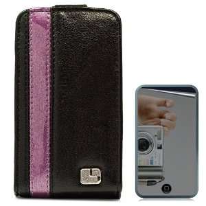  Wallet Leather Carrying Case for iPod Touch 4th Generation + Ipod 