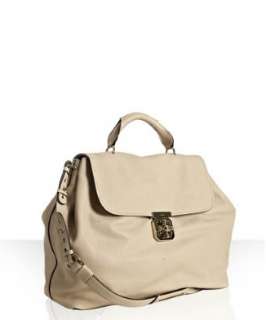 Chloe cream buffalo leather Elsie large top handle bag   up 