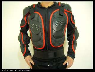 Motorcycle Full Body Armor Jacket Gear M/L/XL/XXL/XXXL  