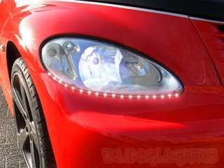   PT Cruiser LED DRL Headlights Daylight Running Lights Audi R8 Style