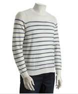 Cullen sail cloth stripe linen cotton crewneck sweater style 