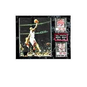  NBA Bulls Michael Jordan # 23. Two Card Player Plaque 