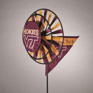 VIRGINIA TECH HOKIES WINDMILL COLLEGE SPINNER FLAG  