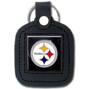 Leather Key Ring   Pittsburgh Steelers 