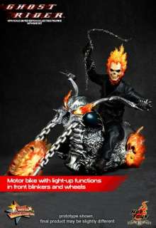 HOT TOYS GHOST RIDER JOHNNY BLAZE NICOLAS HELLCYCLE NOW  
