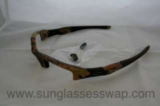 New Oakley Flak Jacket Woodland Camo Frames  