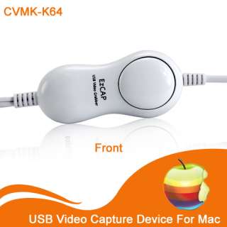 USB Video Capture Device For Mac (AV to Computer)  