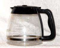 Kenmore Replacement 12 Cup Coffee Carafe Decanter Pot   Black  