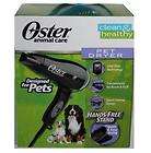 Oster Pet Dog Animal Dryer Veterinarian Cool Shot Button & Hands Free 