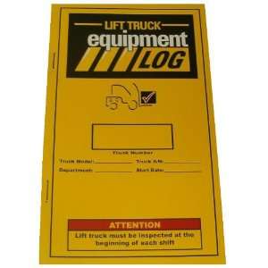   70 1065 3 Replacement Lift Truck Log Book for Electric Pallet Truck