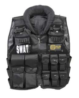 BLACK SWAT TACTICAL VEST AIRSOFT PAINTBALL BB WAR GAME  
