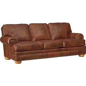  Brockton Collection Leather Sofa   Broyhill L493 3Q