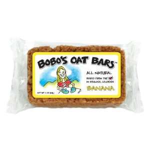  Banana Flavor Bobos Oat Bar, Case of 12 Health 