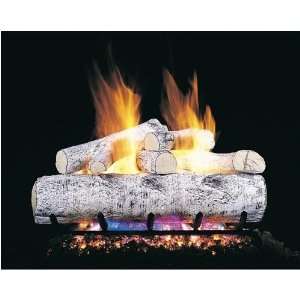 Peterson Real Fyre 30 Inch White Birch Vented Propane Gas Log Set W 