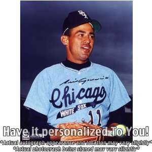 Luis Aparicio Chicago White Sox Personalized Autographed 16x20 