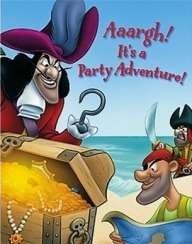 CAPTAIN HOOK Peter Pan Party Supplies ~ (8) INVITATIONS 726528178822 