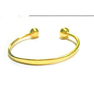 Magnetic Bracelet with Gold Overlay and Balls