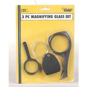 MAGNIFYING GLASS SET 3PIECE (Sold 3 Units per Pack)