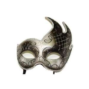   Mask Masquerade Party Mask BLACK/SILVER DREAM Venetian Style Mask
