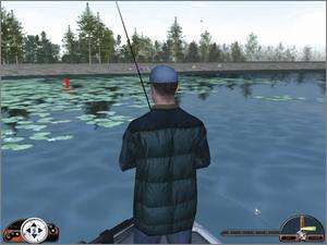 In Fisherman Freshwater Trophies PC CD fishing sim game  