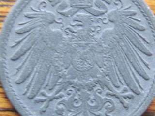   Old German Empire 10 PFENNIG 1921 Deutsches Reich Coin SCARCE  