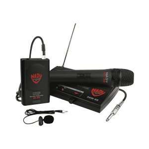  Channel 12 Wireless Microphone System. NADY DKW 8U HANDHELD WRLS MIC 