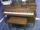 Beautiful CONN Up right Piano and Bench Needs a GREAT