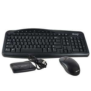 Microsoft 700 Desktop Wireless Multimedia Keyboard & Optical Mouse Kit 