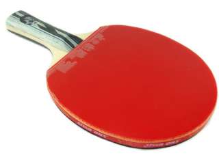 2PCS DHS Ping Pong Paddle HURRICANE Ⅲ 5 Star Table Tennis Racket 