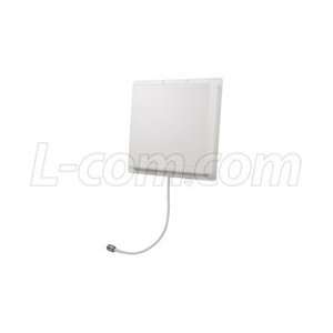  2.6 GHz MMDS 14 dBi Flat Patch Antenna N Female Connector 