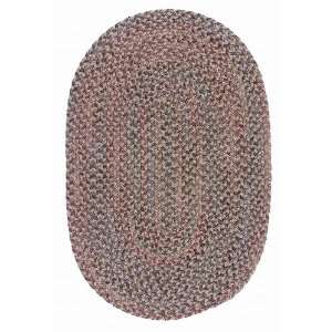  Braided Casual Wool Area Rug Carpet Mocha 2 x 10 Runner 