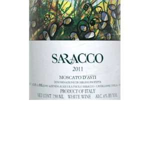  2011 Saracco Moscato dAsti 750ml Grocery & Gourmet Food