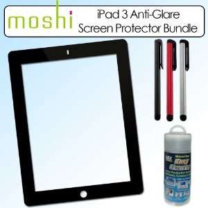  Moshi Ivisor Anti Glare iPad 3rd Gen Black Advanced 