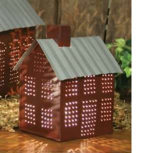 Miniature Red House Tart Wax Tart Oil Potpourri Warmer  